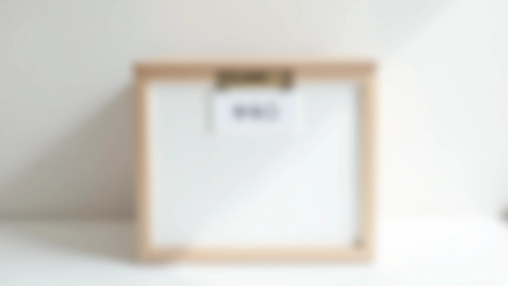 Close-up of a labeled storage container with clear label tape showing contents and a date marker on the front